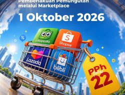 BELANJA DI MARKETPLACE, PPH 22 MULAI DIPUNGUT