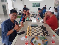 Atlet Catur PWI Lampung Panaskan Mesin, Latih Tanding Bareng Percasi