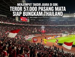 Menjemput Takdir Juara di GBK: Teror 57.000 Pasang Mata Siap Bungkam Thailand