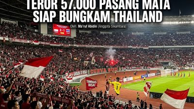 Menjemput Takdir Juara di GBK: Teror 57.000 Pasang Mata Siap Bungkam Thailand