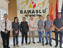 Bawaslu dan PWI Kota Metro Gelar Diskusi Strategis Dorong Partisipasi Masyarakat