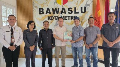 Bawaslu dan PWI Kota Metro Gelar Diskusi Strategis Dorong Partisipasi Masyarakat