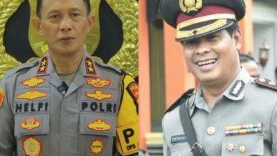 Helfi Assegaf Promosi Bintang Tiga, Yustan Alpiani Nakhodai Polda Lampung