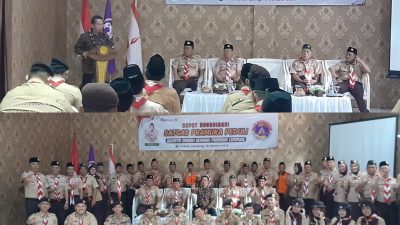 KETUA KWARDA LAMPUNG: RAKOR PRAMUKA PEDULI HARUS HASILKAN AKSI NYATA