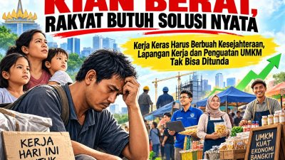 SAAT MENCARI REZEKI KIAN BERAT, RAKYAT BUTUH SOLUSI NYATA