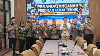 Polda Lampung, SKK Migas dan Pertamina EP Sepakati Tata Kelola Barang Bukti Minyak Ilegal