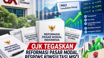 OJK Tegaskan Reformasi Pasar Modal dan Respons Konsultasi MSCI