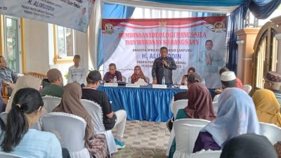 Sosialisasikan Pancasila, Alimuddin Ajak Masyarakat Jaga Persatuan