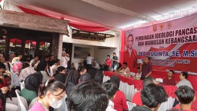 Dedi Yuginta Ingatkan Generasi Muda Pentingnya Merawat Pancasila.