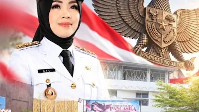 Bupati Ayu Asalasiyah Pimpin Upacara Hari Kesaktian Pancaaila di Way Kanan
