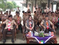Bupati Ayu Asalasiyah Pimpin Apel Besar Hari Pramuka Ke -65 Di Way Kanan